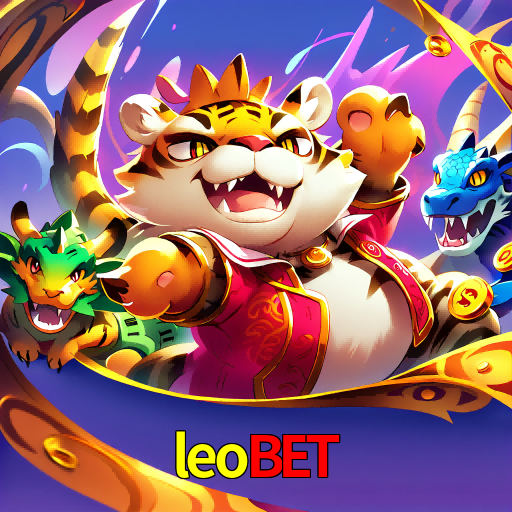 Imagem promocional da leobet mostrando a plataforma e suas vantagens